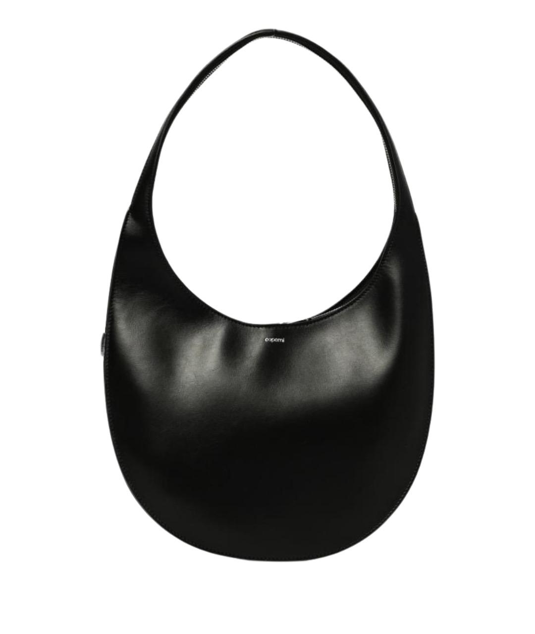 COPERNI Черная кожаная сумка с короткими ручками, фото 1