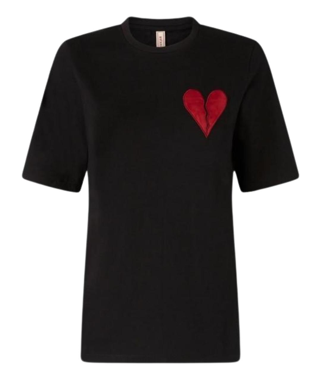 ANTONIO MARRAS Черная хлопковая футболка, фото 1