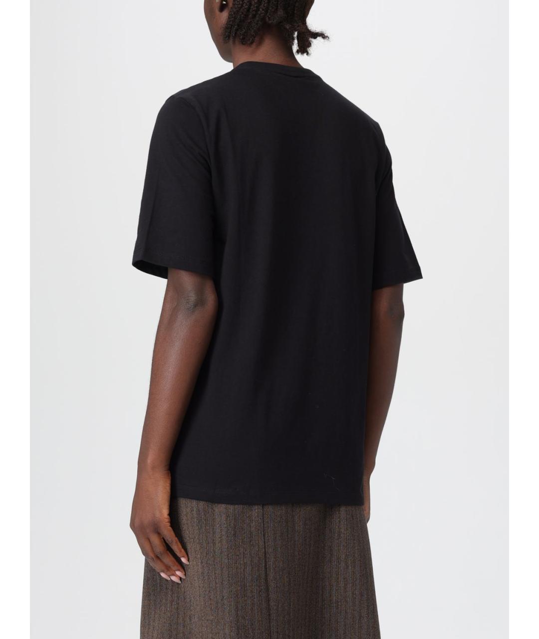 ANTONIO MARRAS Черная хлопковая футболка, фото 4