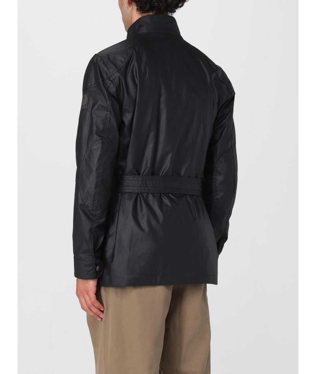 BELSTAFF Черная хлопковая куртка, фото 2