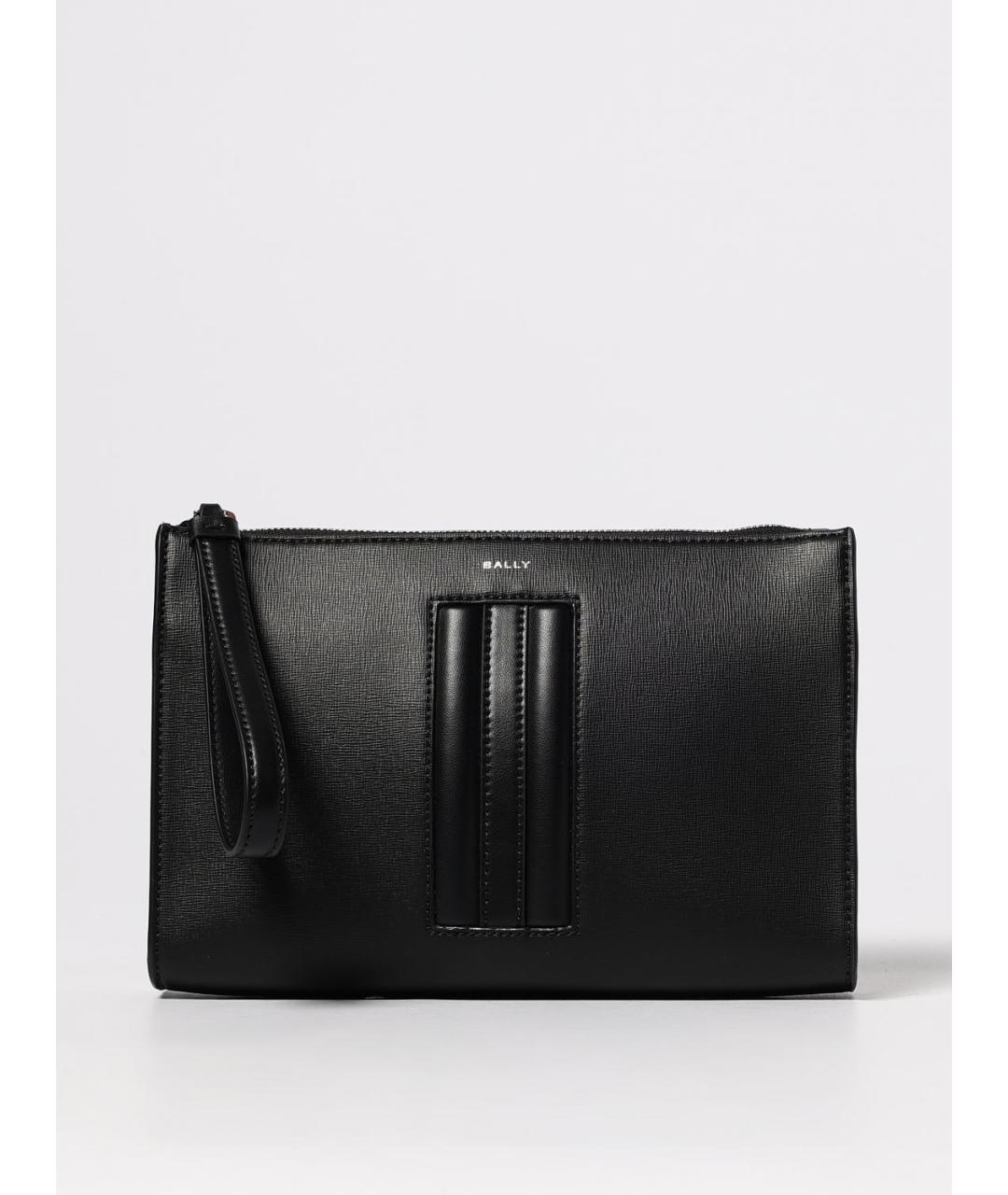 BALLY Черная кожаная папка для документов, фото 5