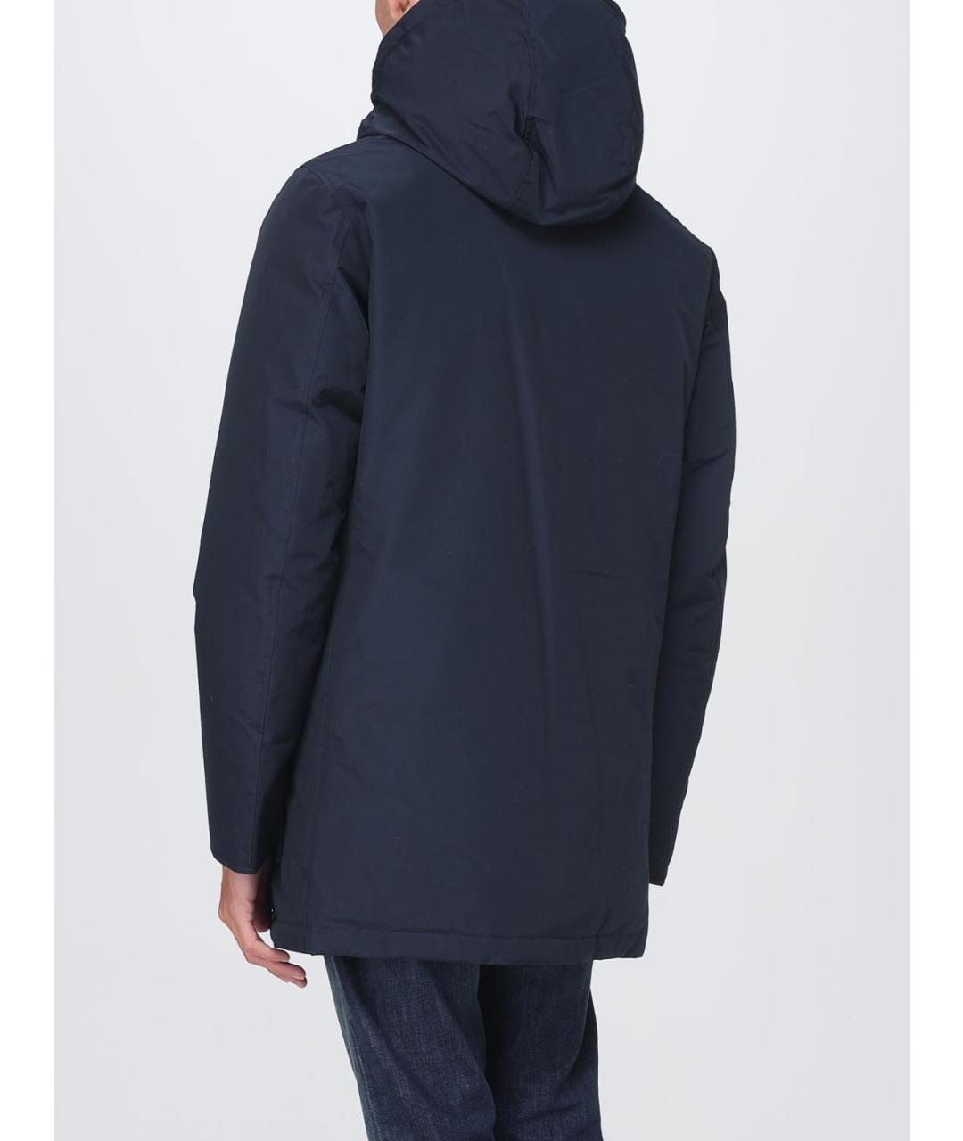 WOOLRICH Синяя хлопковая куртка, фото 2