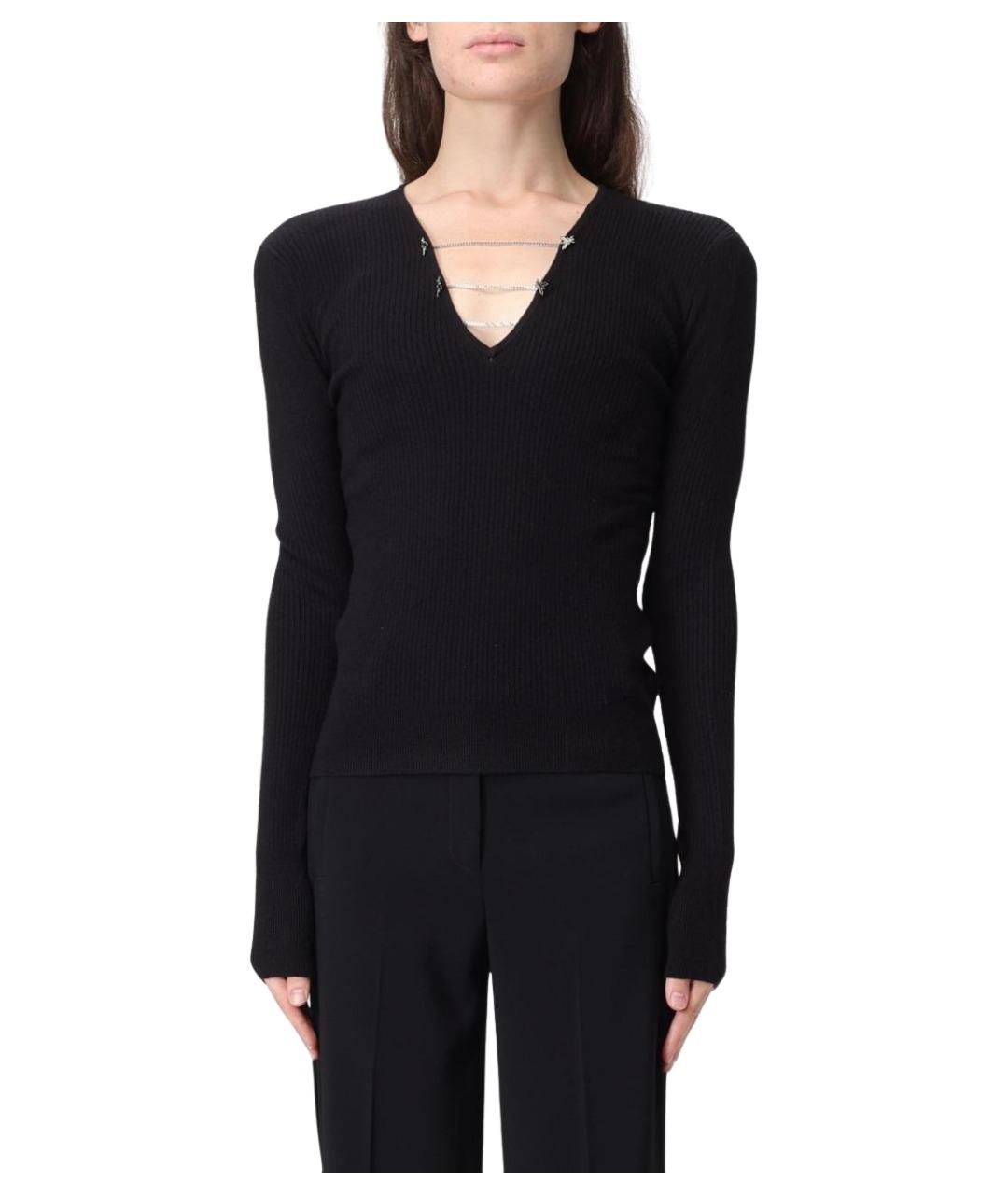 PATRIZIA PEPE Черный джемпер / свитер, фото 1