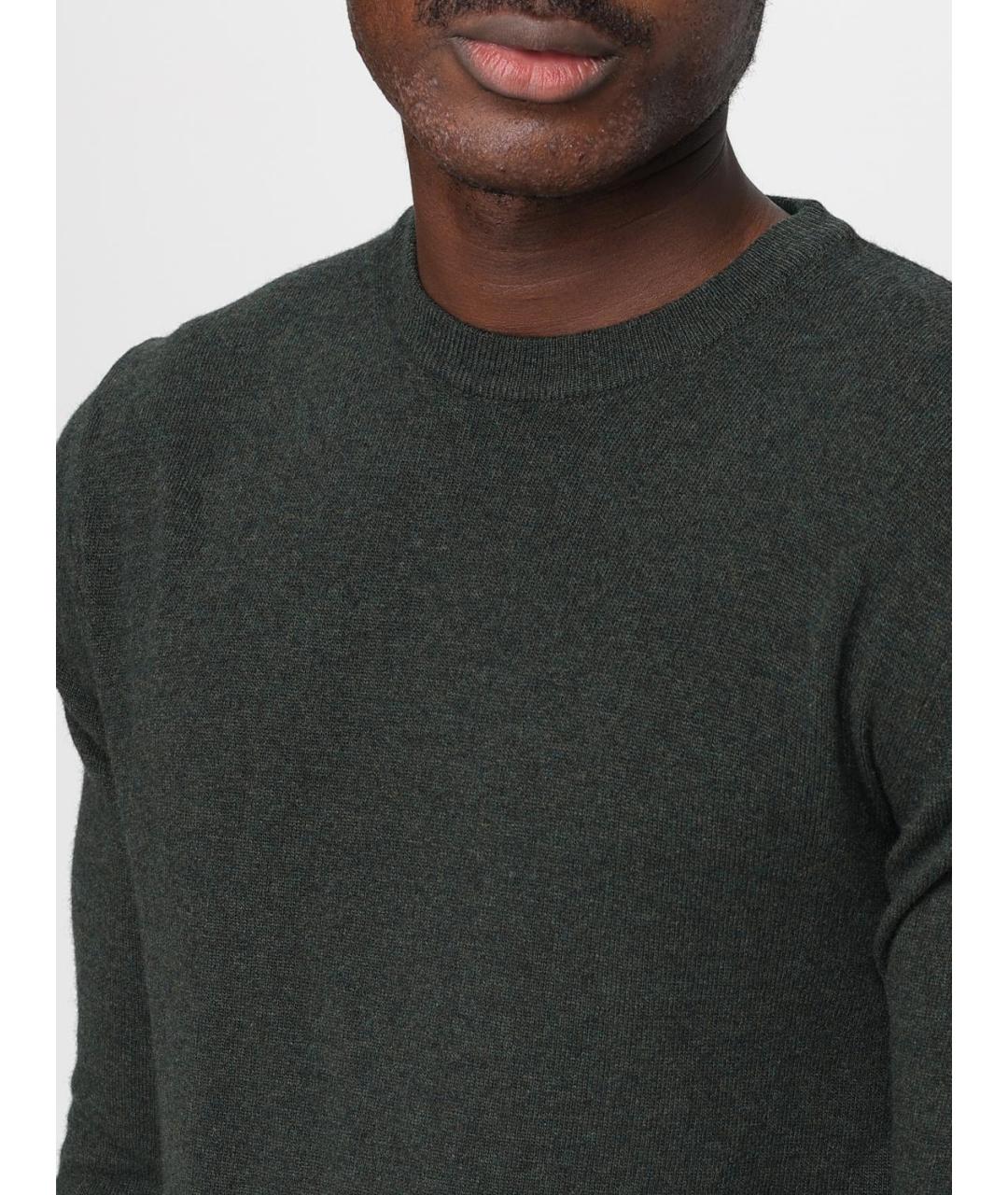 WOOLRICH Зеленая шерстяная водолазка, фото 3