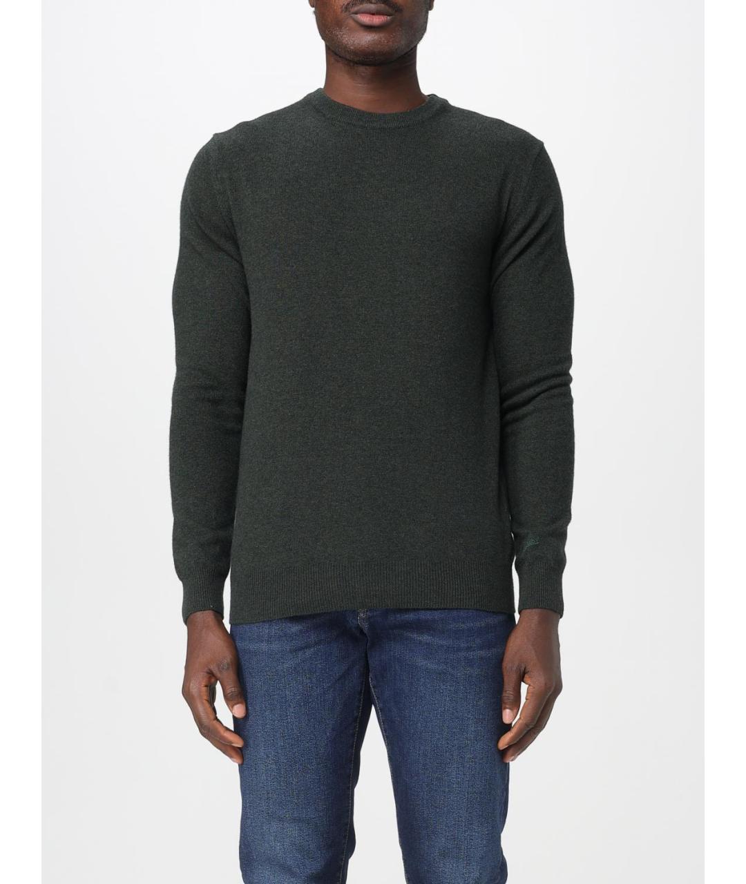 WOOLRICH Зеленая шерстяная водолазка, фото 4