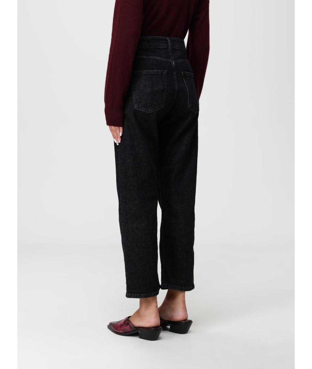 ICON DENIM Серые хлопковые прямые джинсы, фото 2