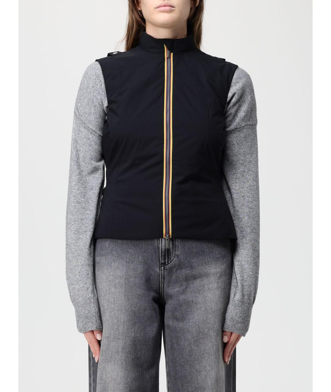 K-WAY Серое шерстяное пальто, фото 6