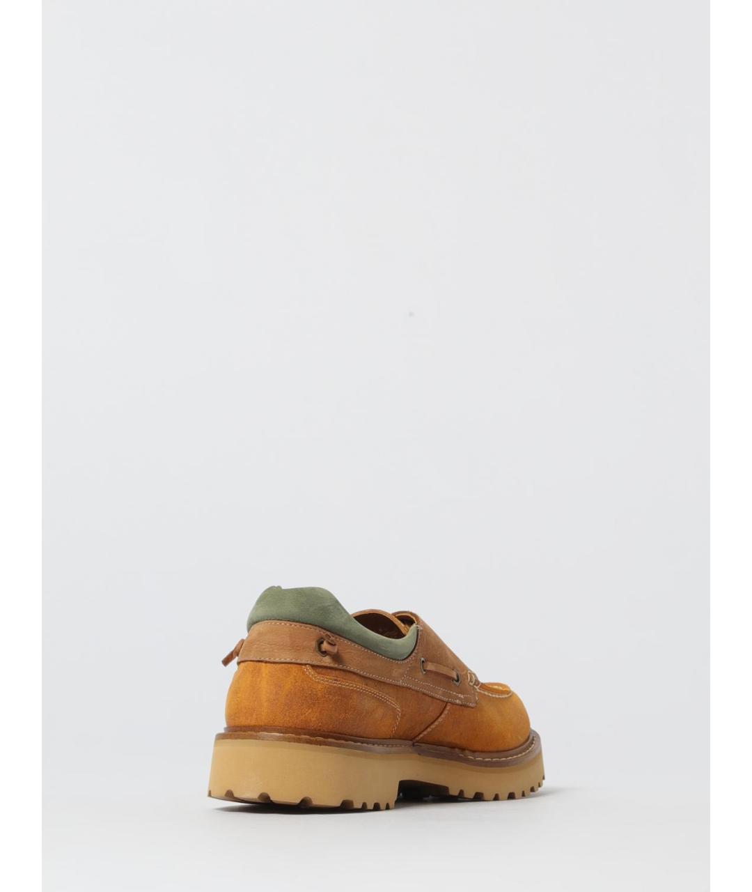 WOOLRICH Бежевые замшевые лоферы, фото 3