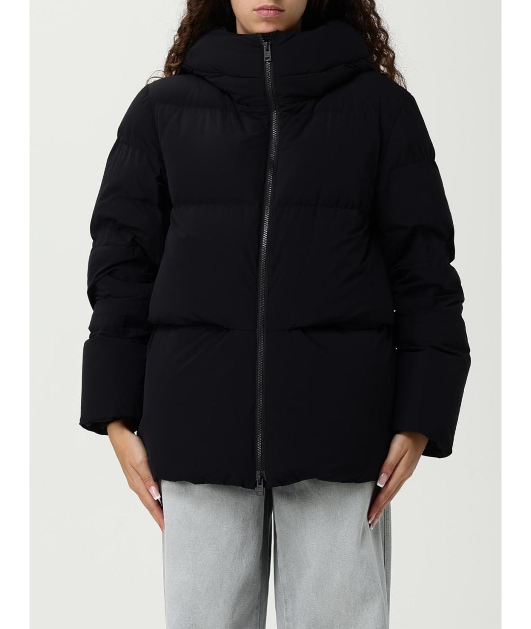 WOOLRICH Черный полиамидовый пуховик, фото 5