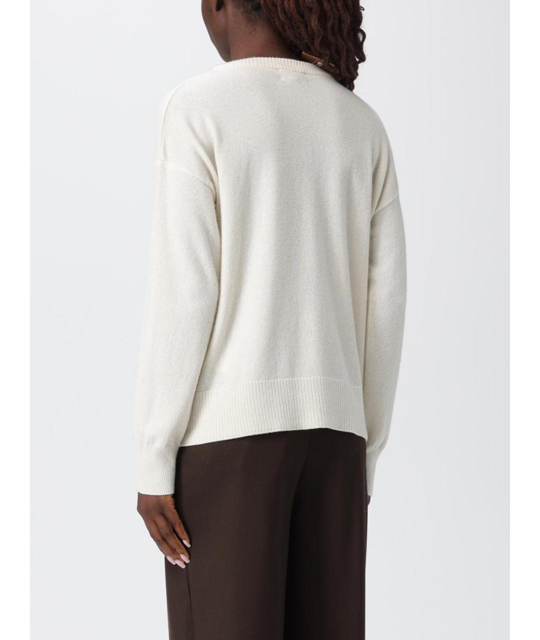 WOOLRICH Бежевый шерстяной джемпер / свитер, фото 2