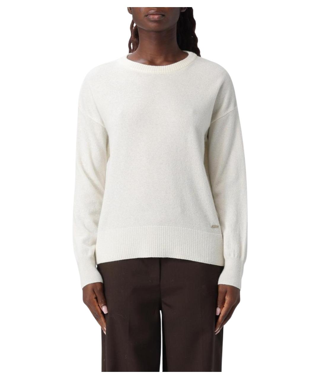 WOOLRICH Бежевый шерстяной джемпер / свитер, фото 1