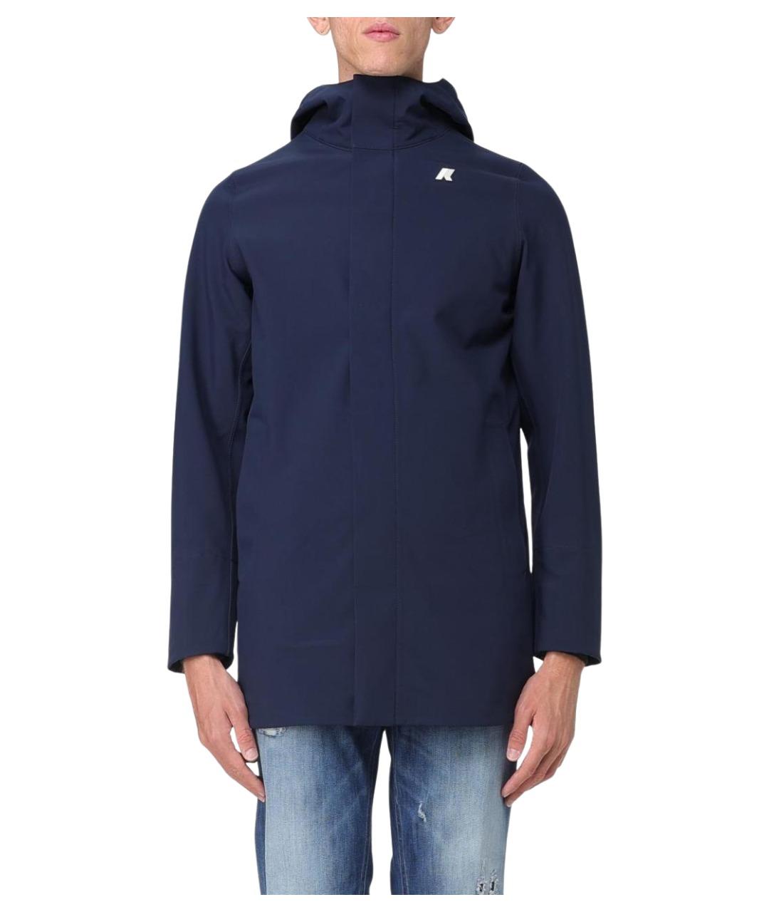 K-WAY Синяя полиэстеровая парка, фото 1
