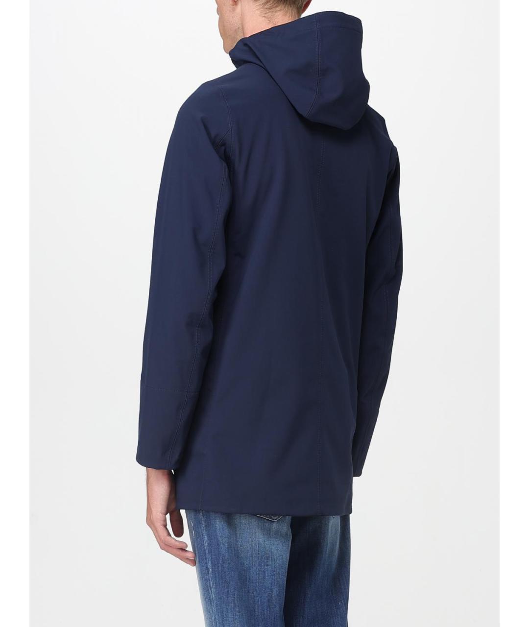 K-WAY Синяя полиэстеровая парка, фото 2