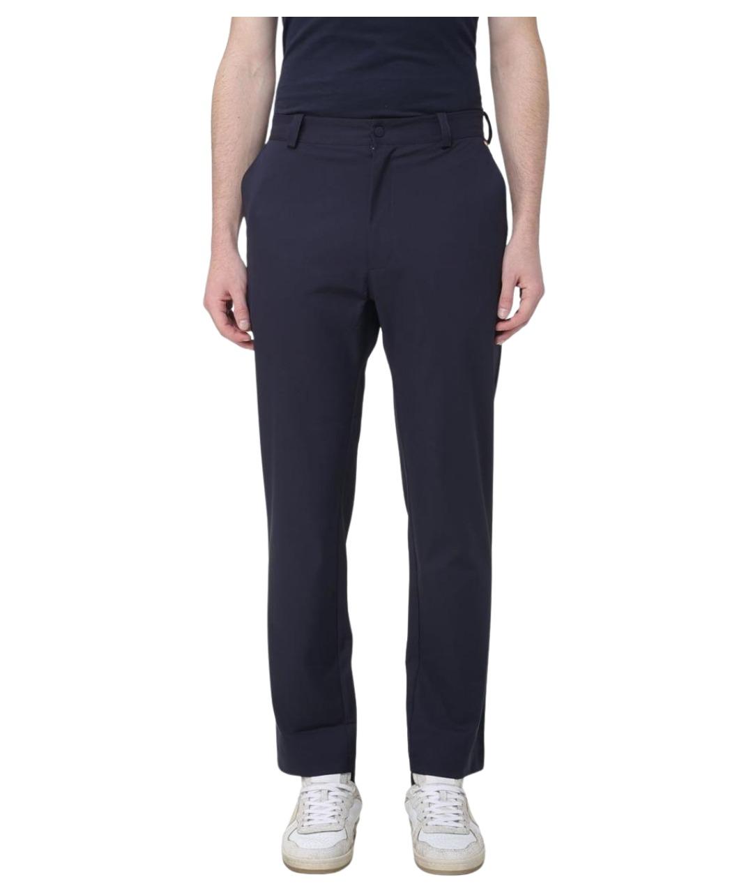 K-WAY Синие полиэстеровые повседневные брюки, фото 1