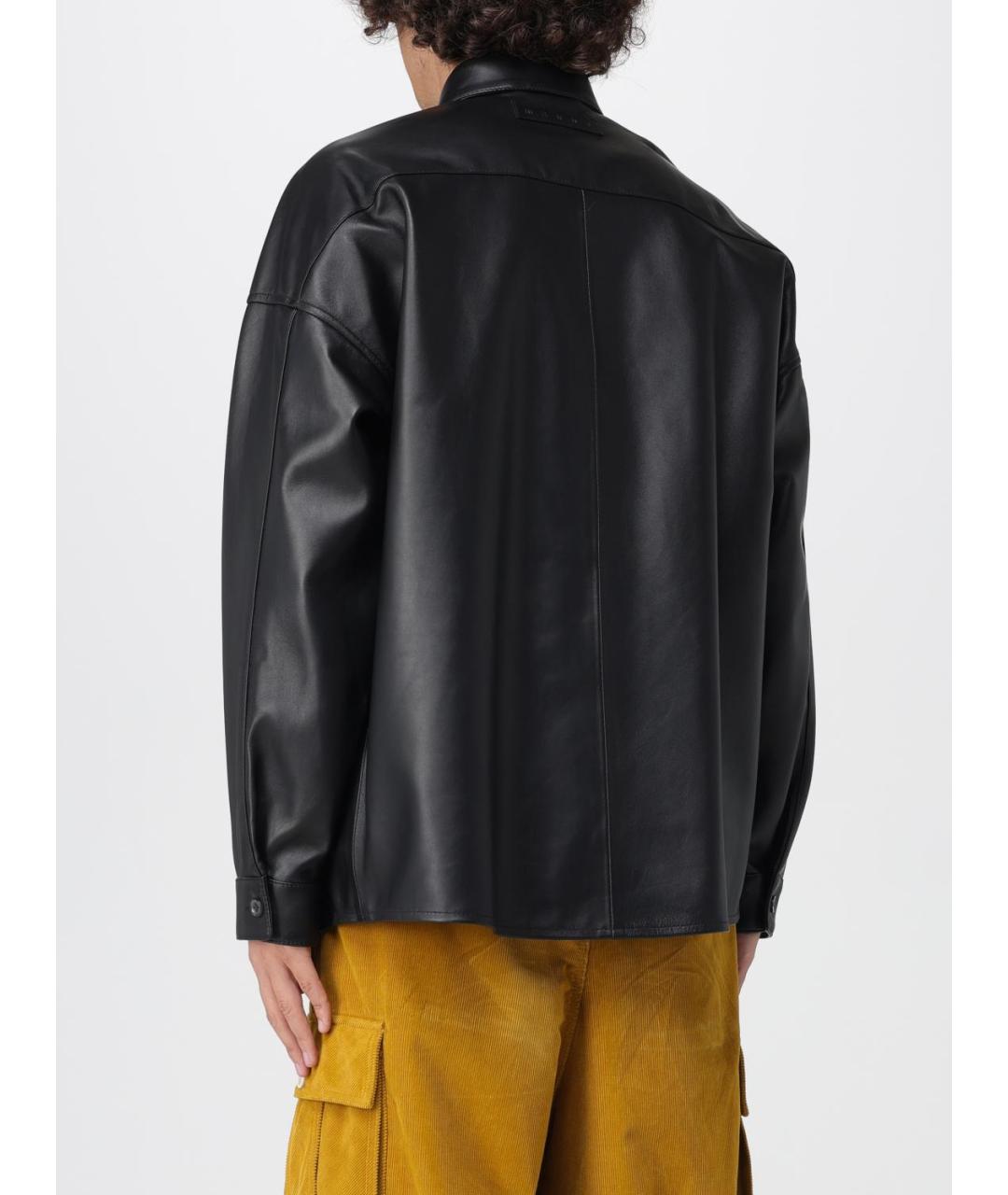 MARNI Черная кэжуал рубашка, фото 3