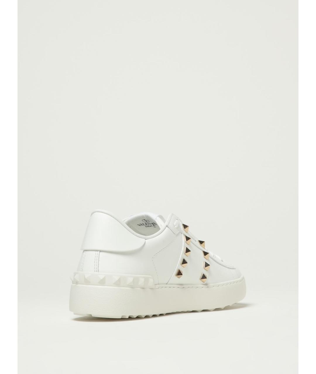 VALENTINO Белые кожаные кеды, фото 3