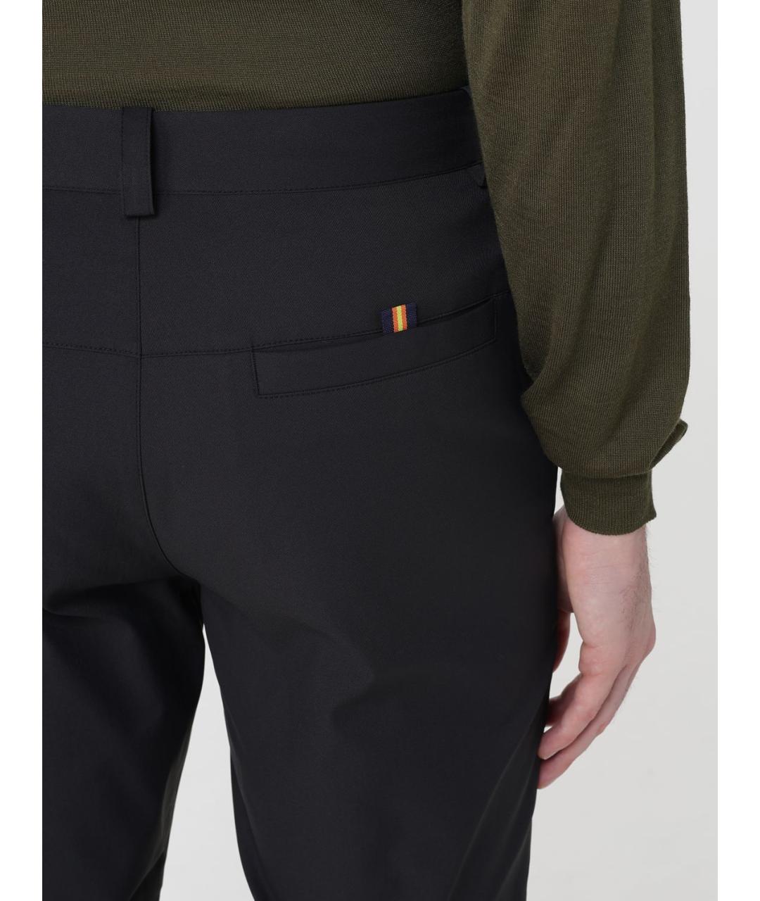 K-WAY Черные полиэстеровые повседневные брюки, фото 3