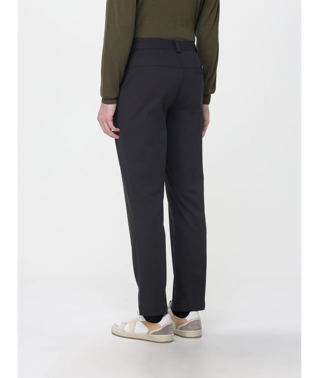 K-WAY Черные полиэстеровые повседневные брюки, фото 2