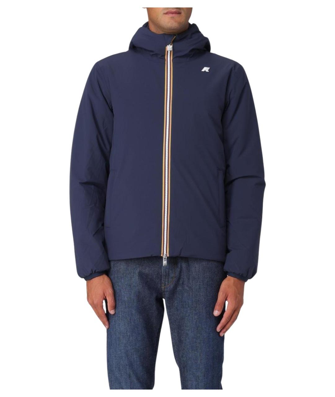 K-WAY Синяя полиамидовая куртка, фото 1