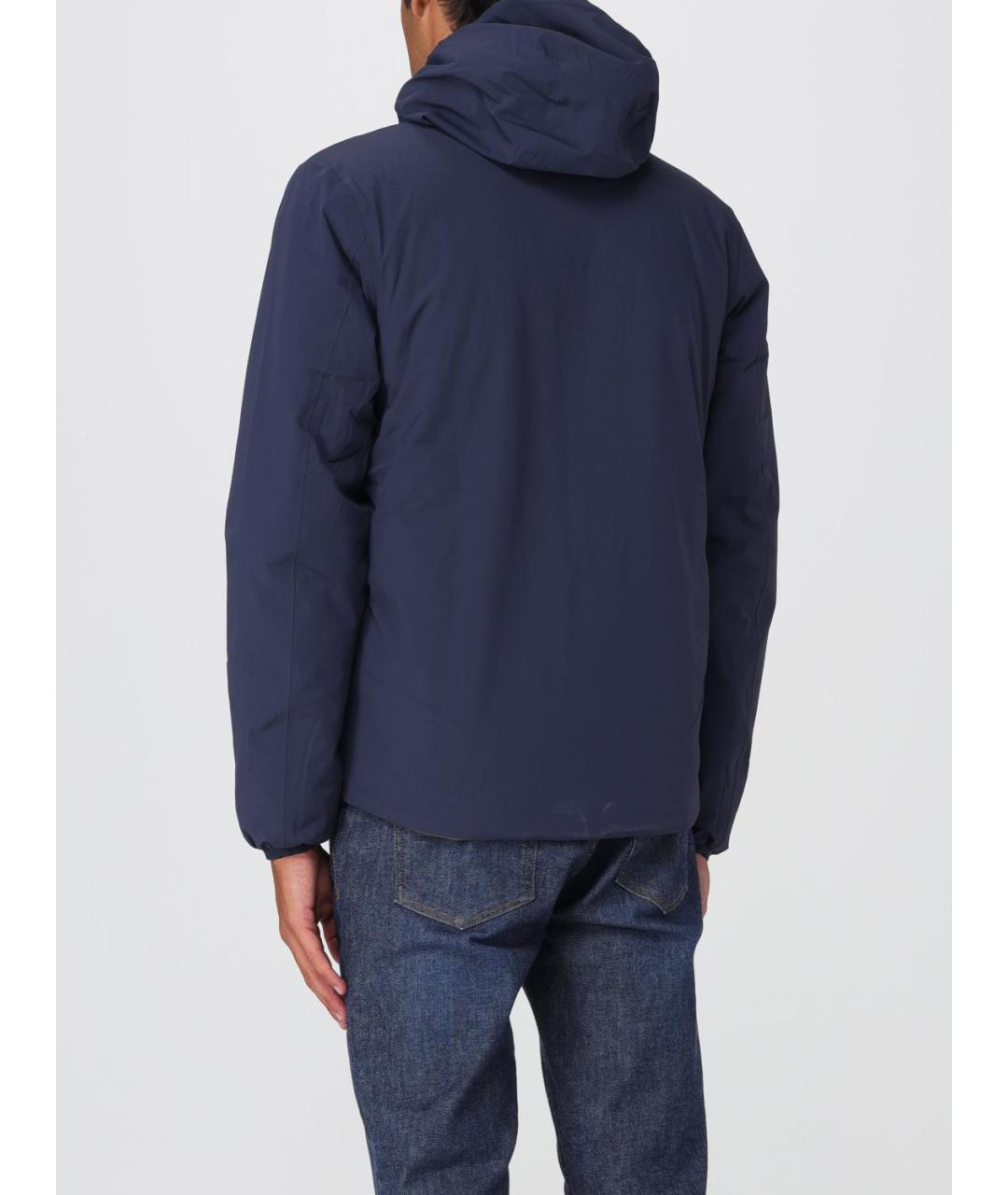 K-WAY Синяя полиамидовая куртка, фото 2