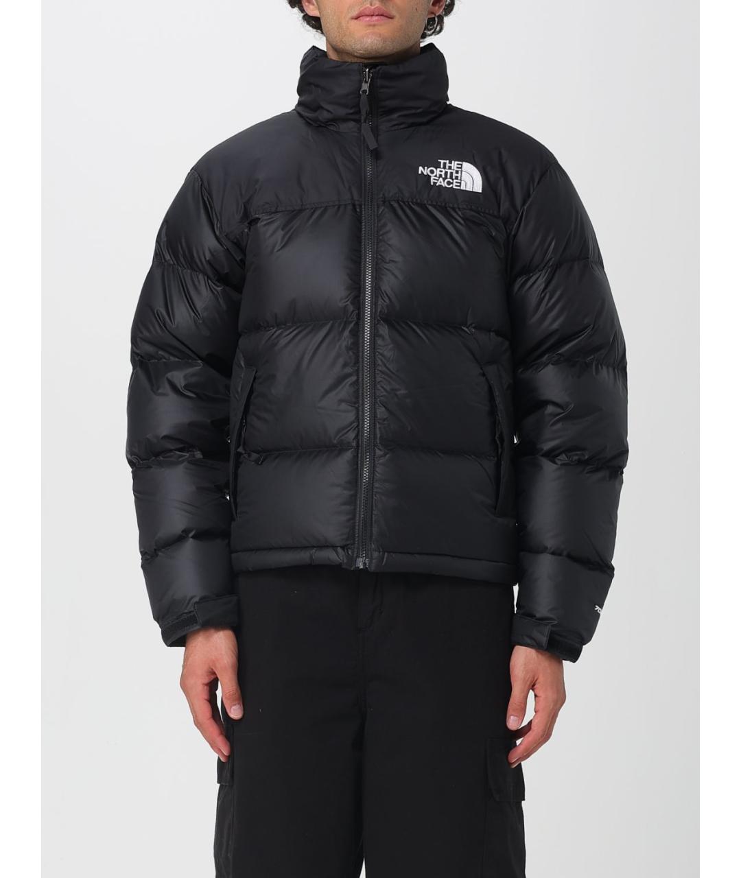 THE NORTH FACE Черный полиамидовый пуховик, фото 5