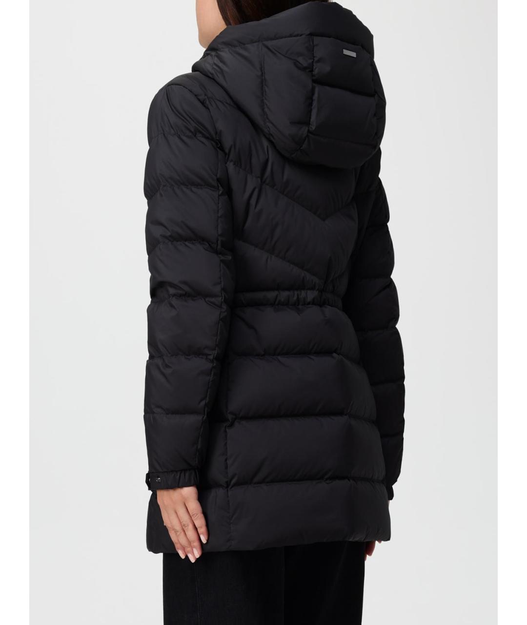 WOOLRICH Черный полиэстеровый пуховик, фото 3