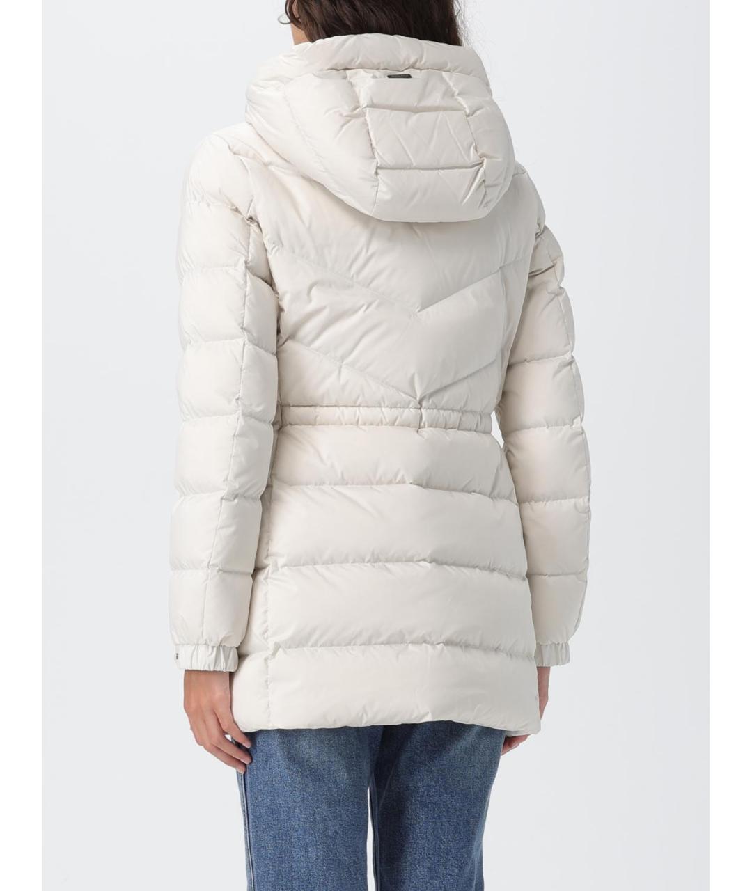 WOOLRICH Белая полиамидовая куртка, фото 3