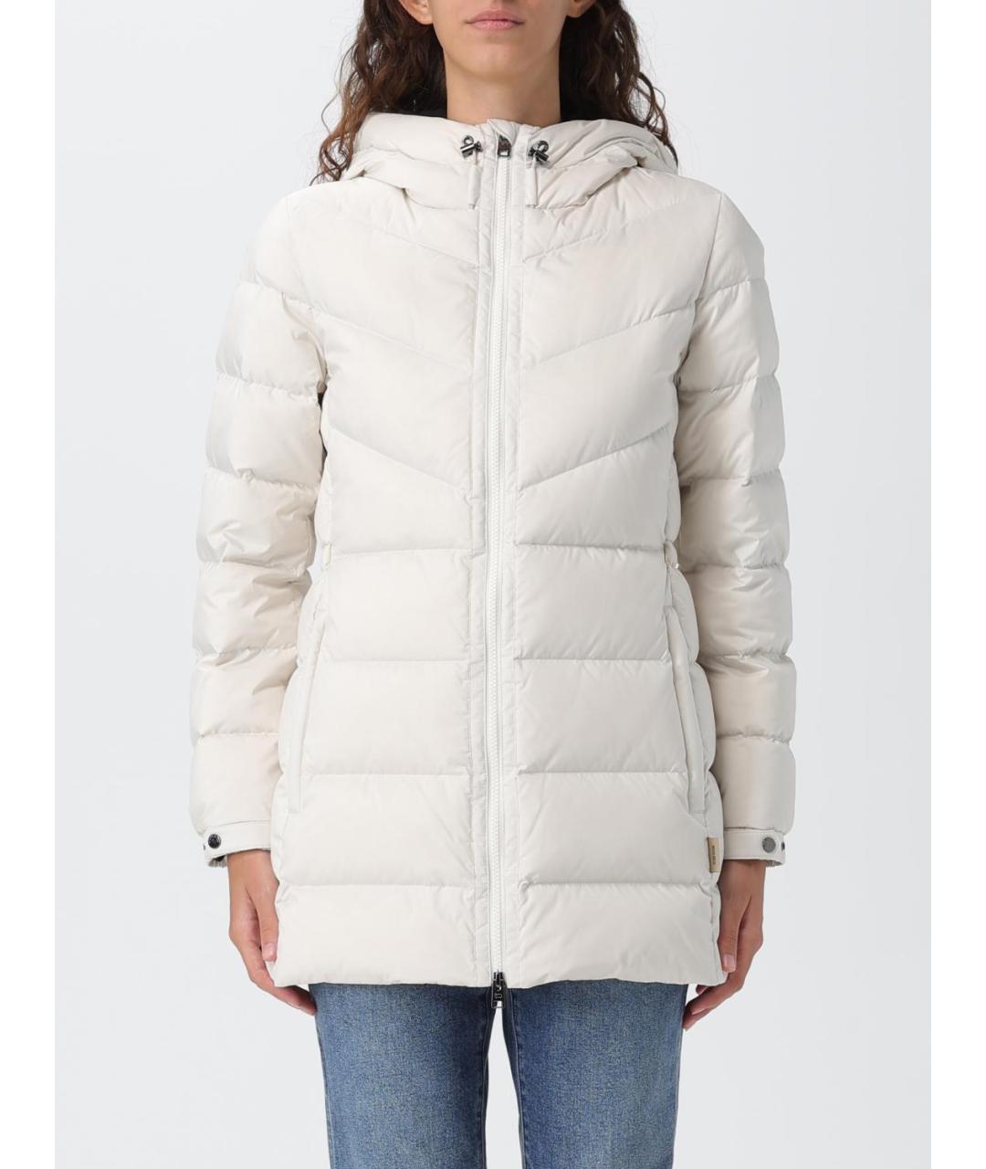 WOOLRICH Белая полиамидовая куртка, фото 2