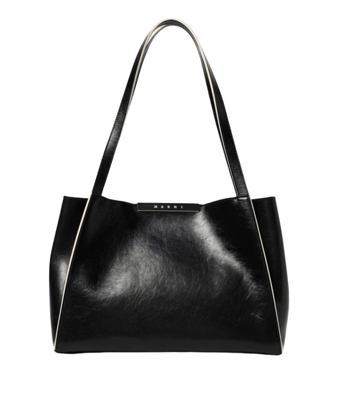 MARNI Черная сумка тоут, фото 1