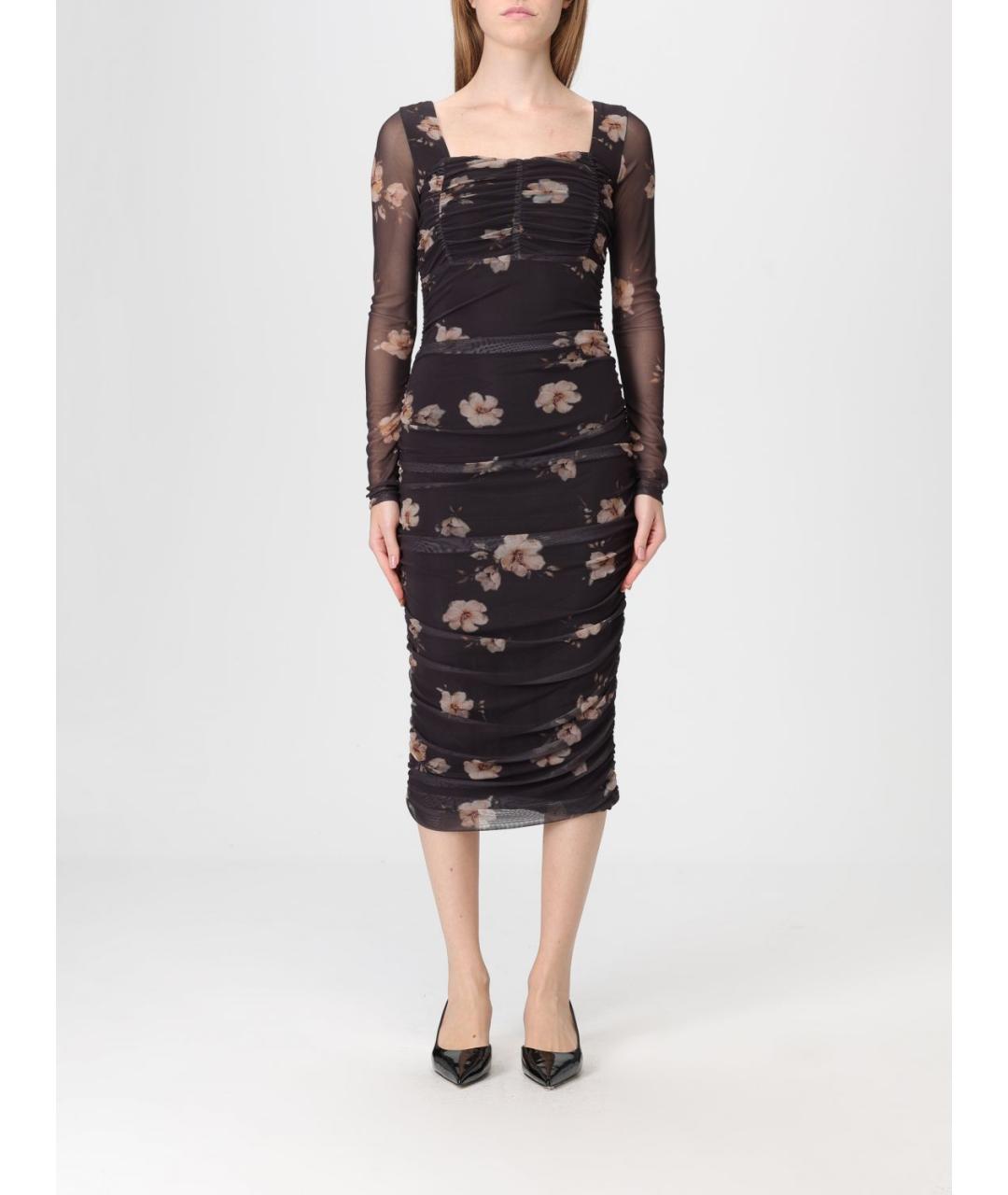 MAR DE MARGARITAS Черное платье, фото 4