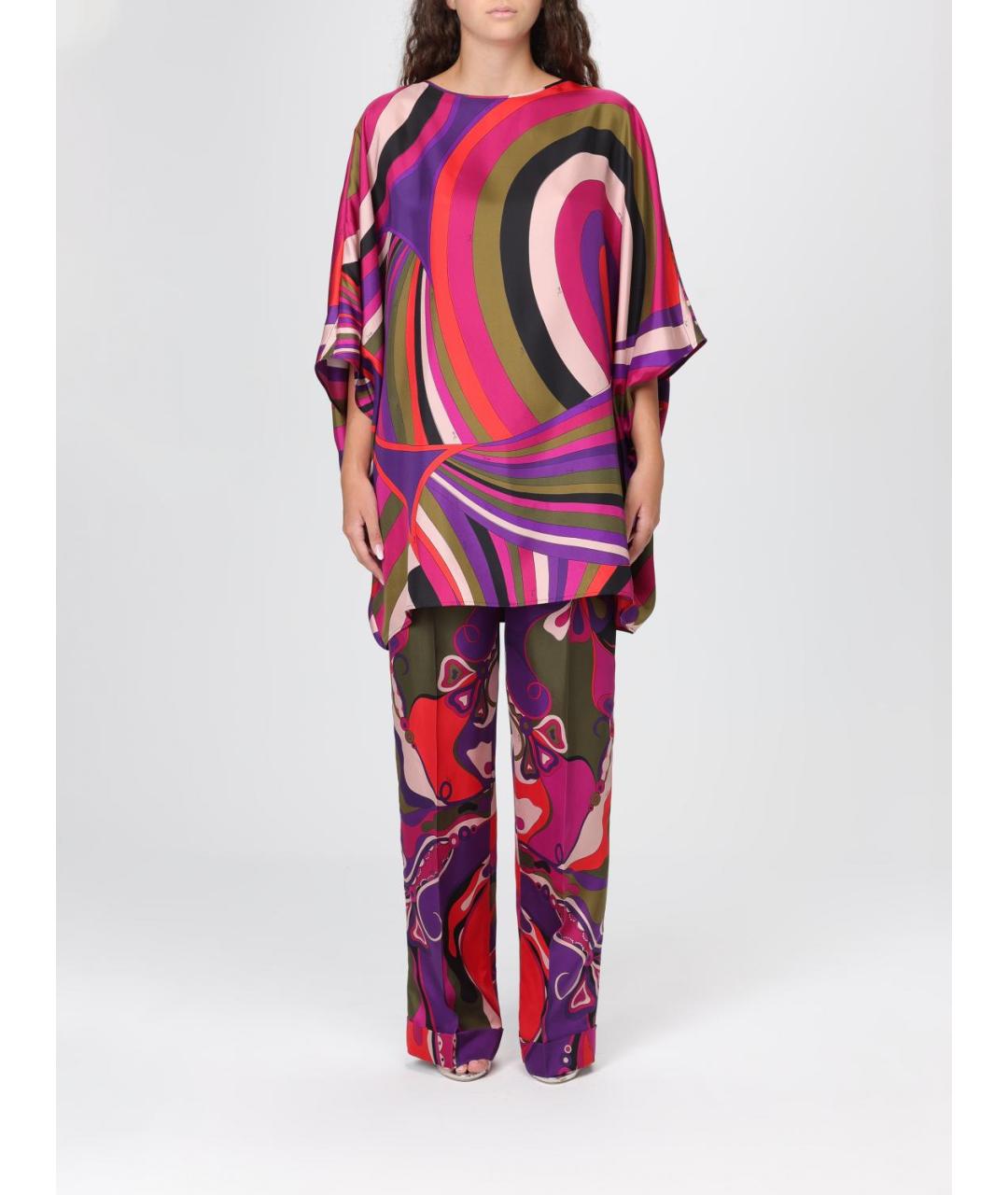 PUCCI Мульти блузы, фото 6