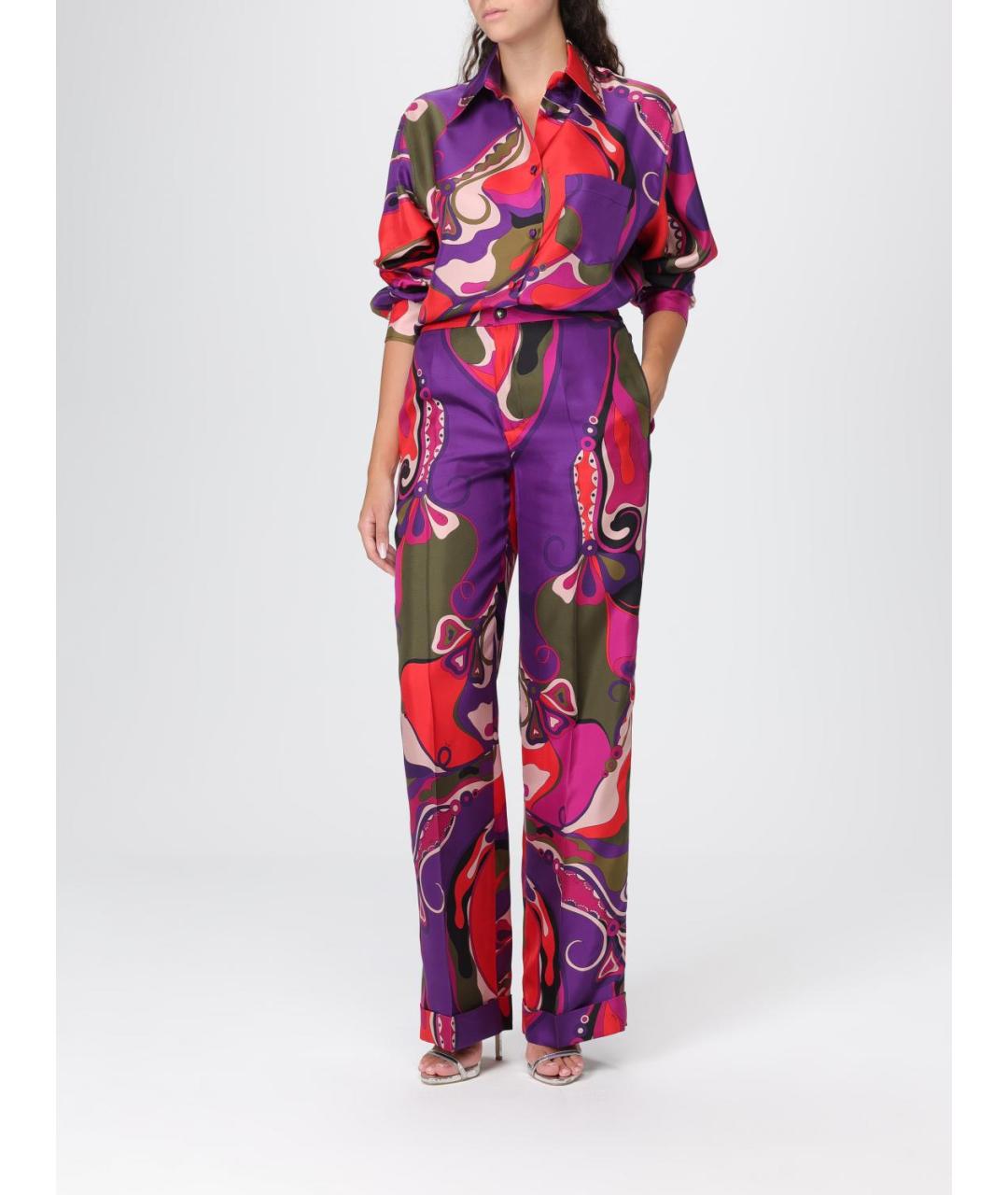 PUCCI Мульти рубашка, фото 2