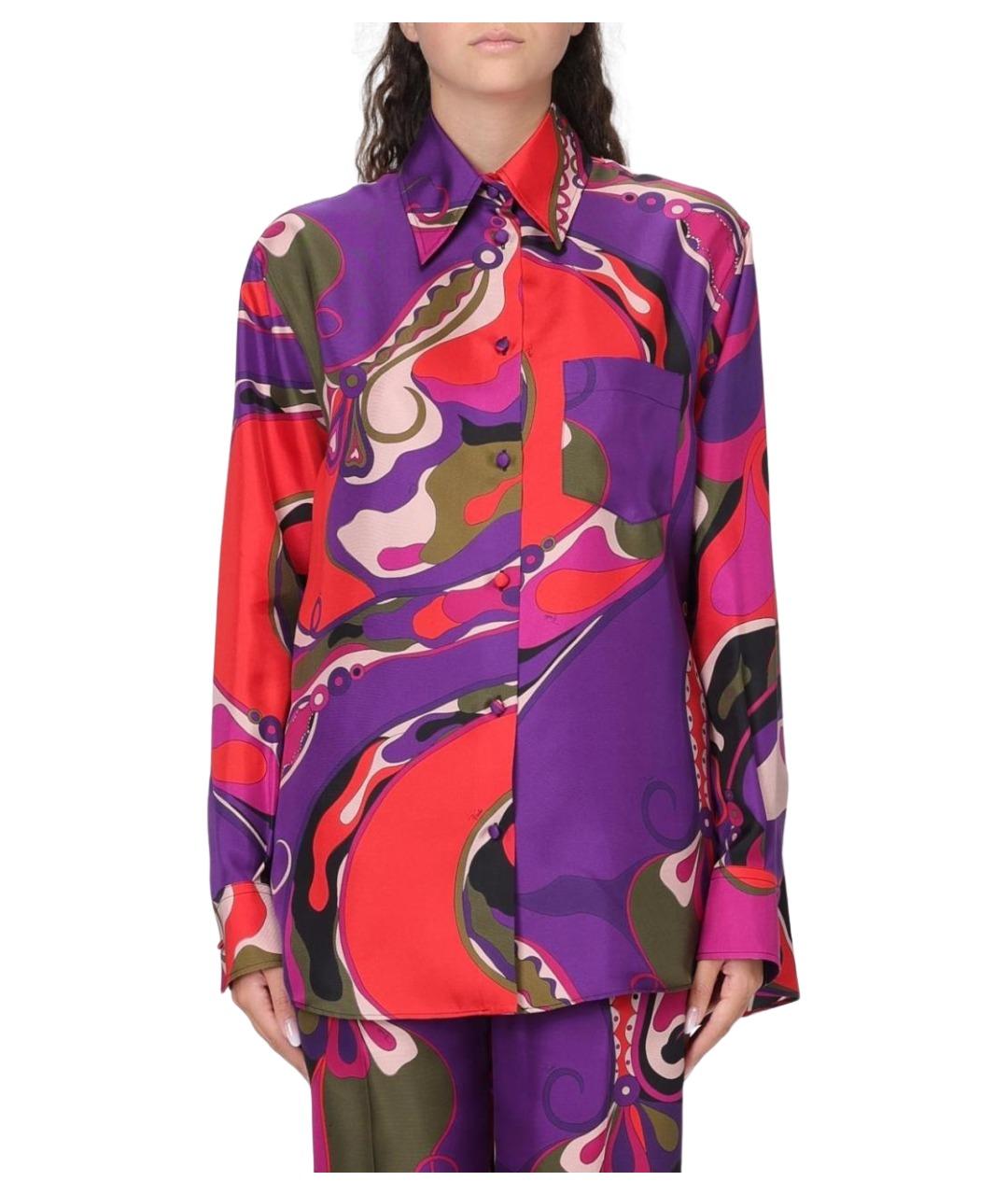 PUCCI Мульти рубашка, фото 1