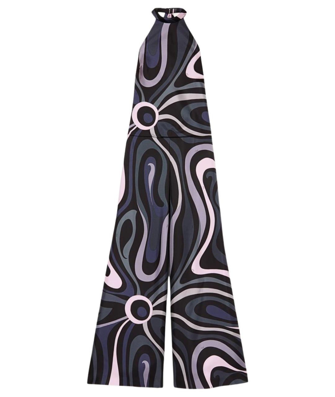 PUCCI Черный шелковый комбинезон, фото 1