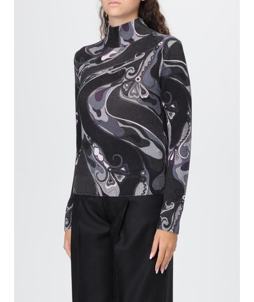 PUCCI Мульти шерстяная водолазка, фото 5