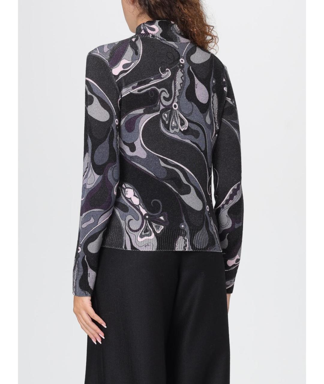 PUCCI Мульти шерстяная водолазка, фото 4