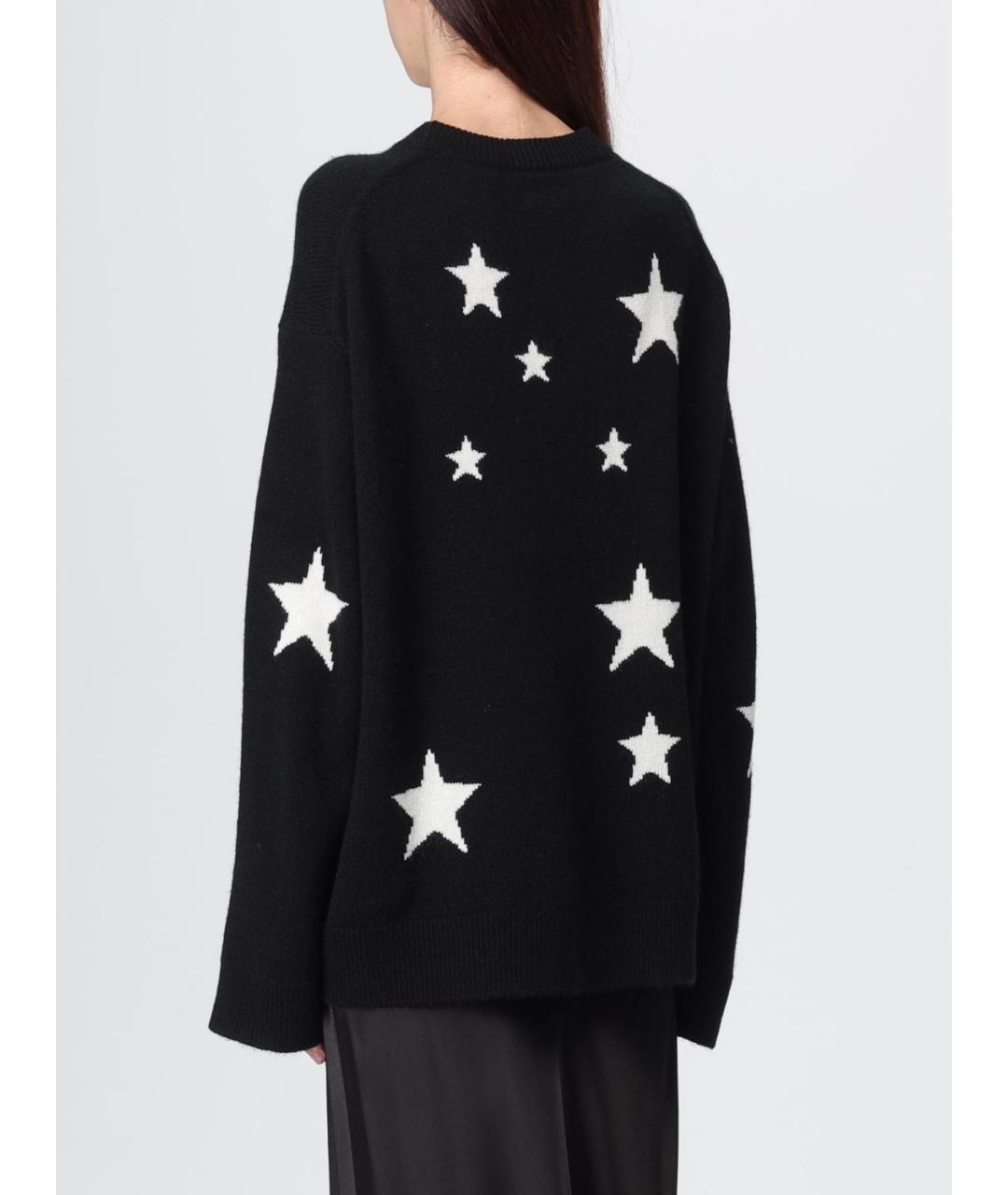 ZADIG & VOLTAIRE Черный кашемировый джемпер / свитер, фото 3