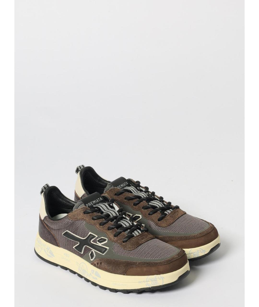 PREMIATA Текстильные низкие кроссовки / кеды, фото 2