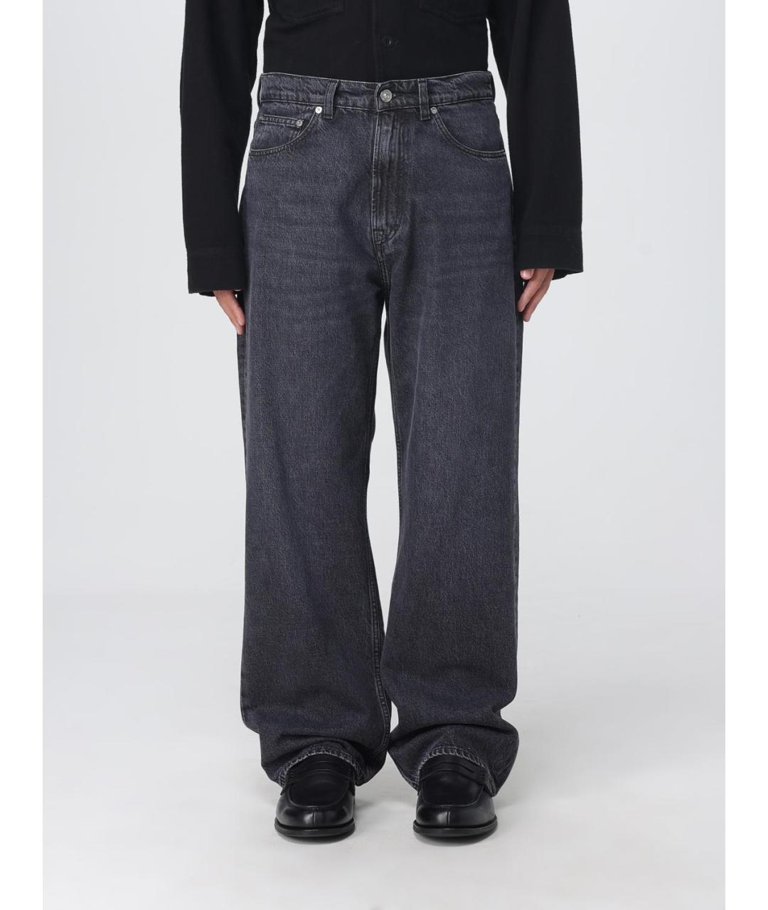 OUR LEGACY Антрацитовые прямые джинсы, фото 5