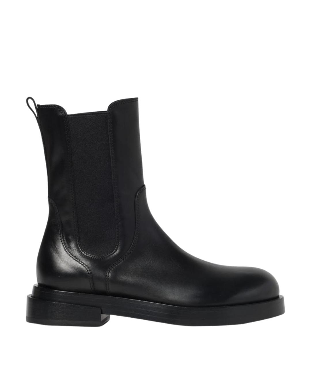 PREMIATA Черные кожаные полусапоги, фото 1