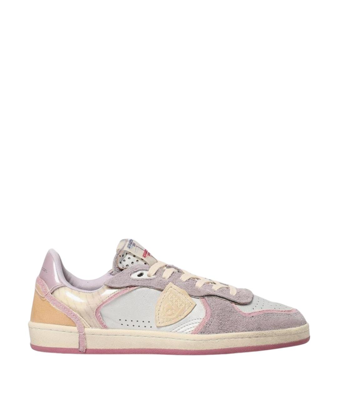 PHILIPPE MODEL Мульти кожаные кеды, фото 1