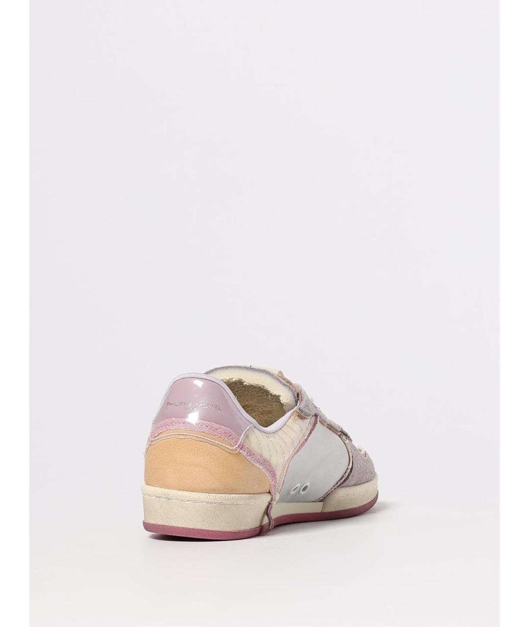 PHILIPPE MODEL Мульти кожаные кеды, фото 3