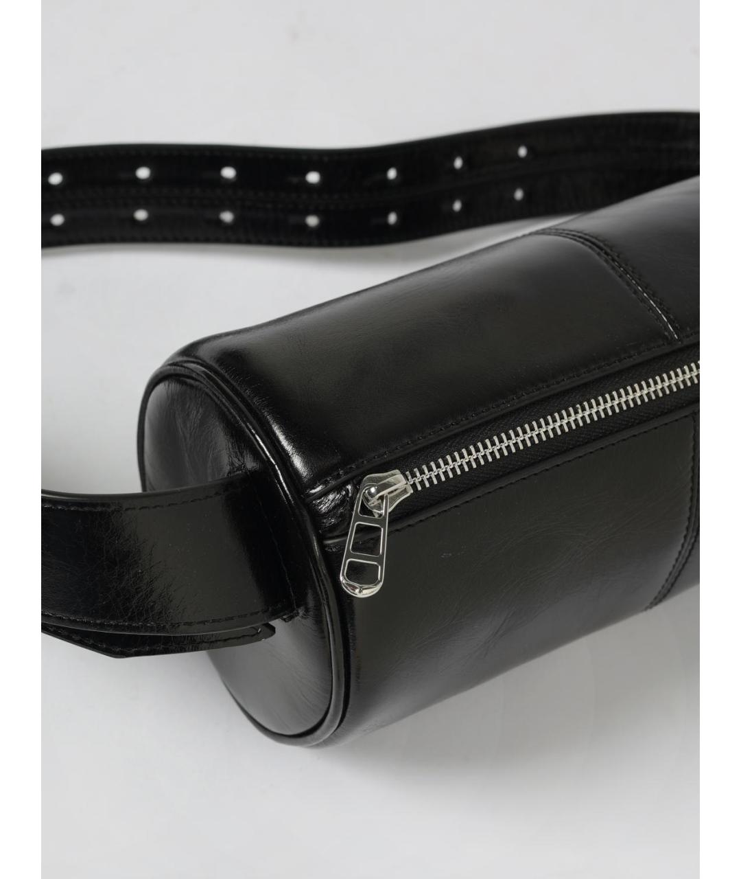 ZADIG & VOLTAIRE Черная кожаная сумка через плечо, фото 3