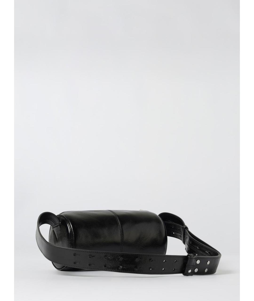 ZADIG & VOLTAIRE Черная кожаная сумка через плечо, фото 2