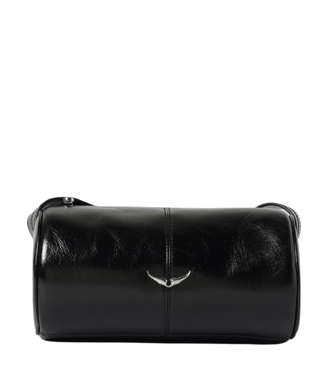 ZADIG & VOLTAIRE Черная кожаная сумка через плечо, фото 1