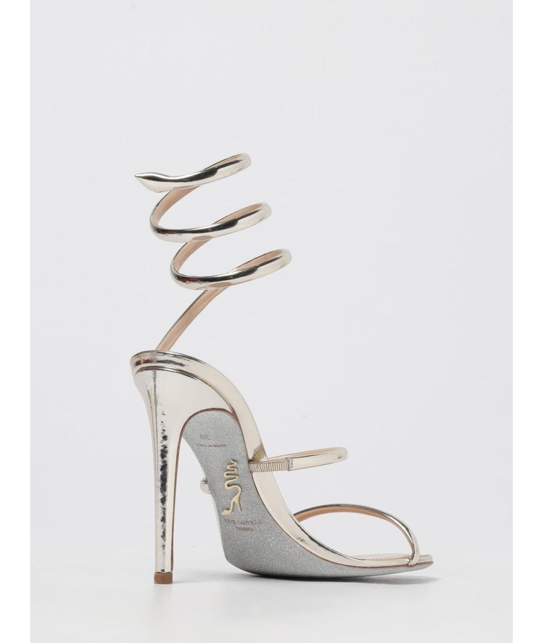 RENE CAOVILLA Мульти кожаные босоножки, фото 3