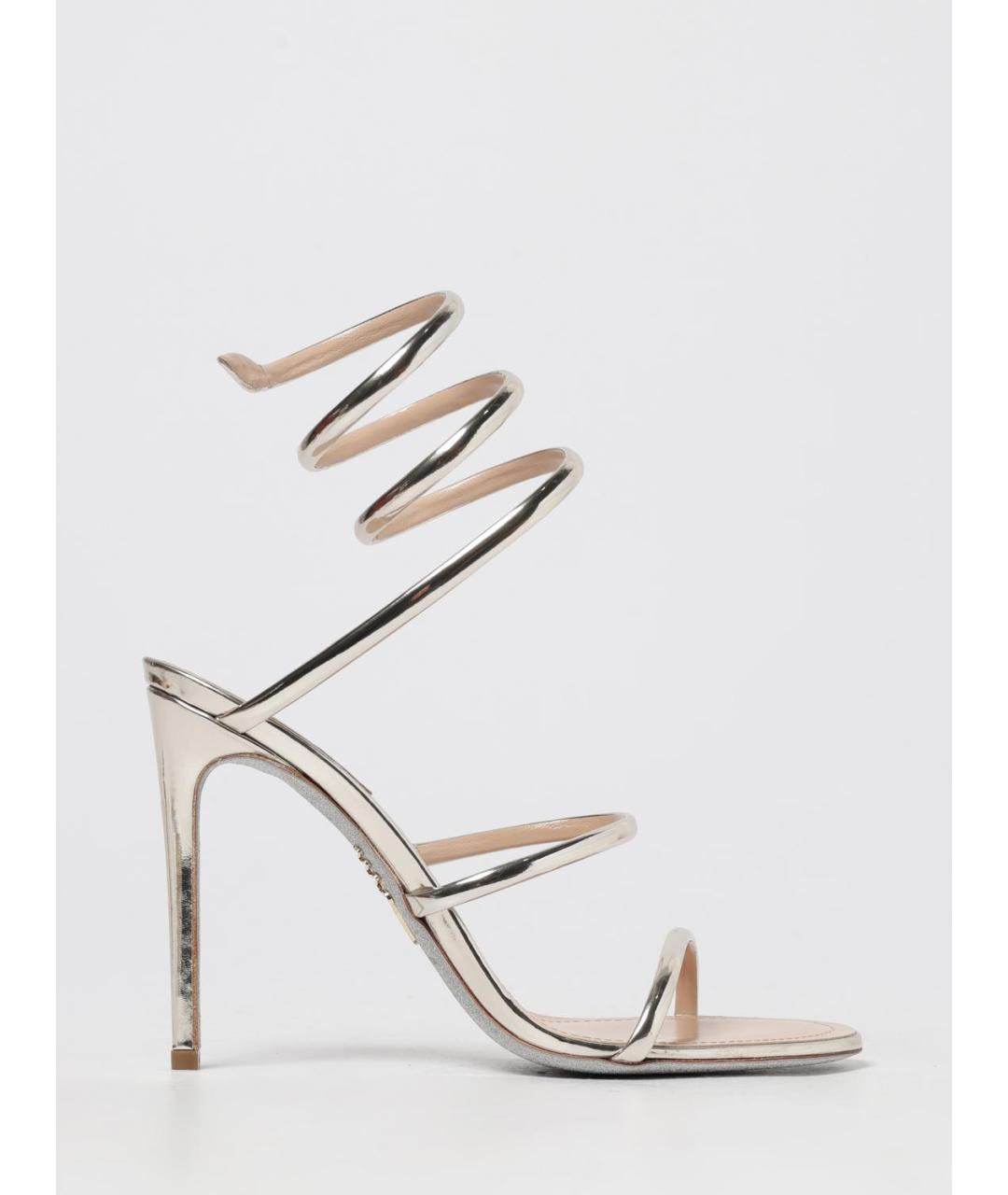 RENE CAOVILLA Мульти кожаные босоножки, фото 5