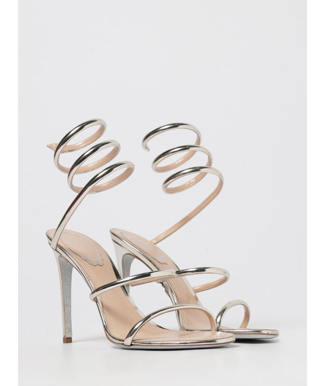 RENE CAOVILLA Мульти кожаные босоножки, фото 2