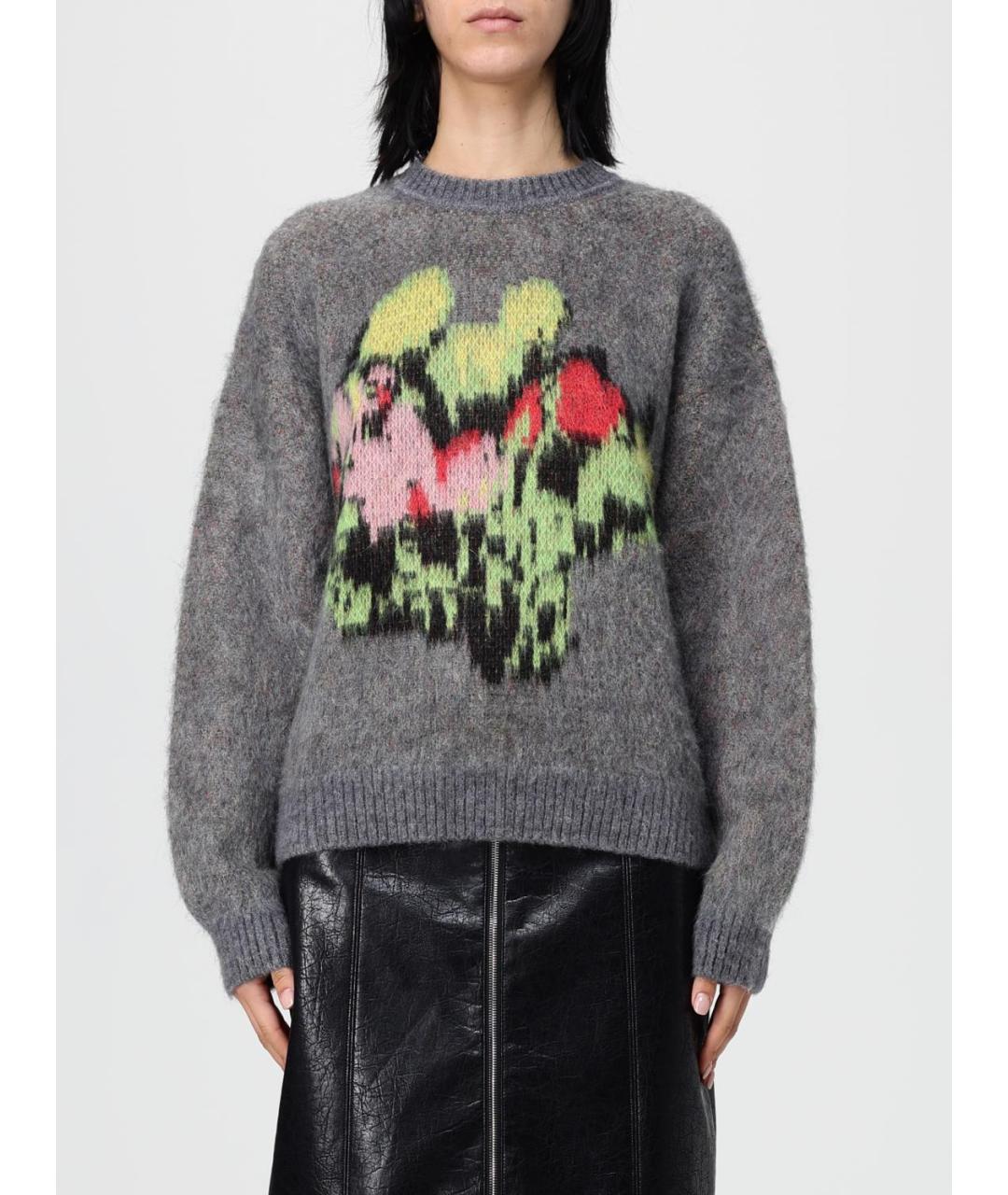 MSGM Серый джемпер / свитер, фото 2