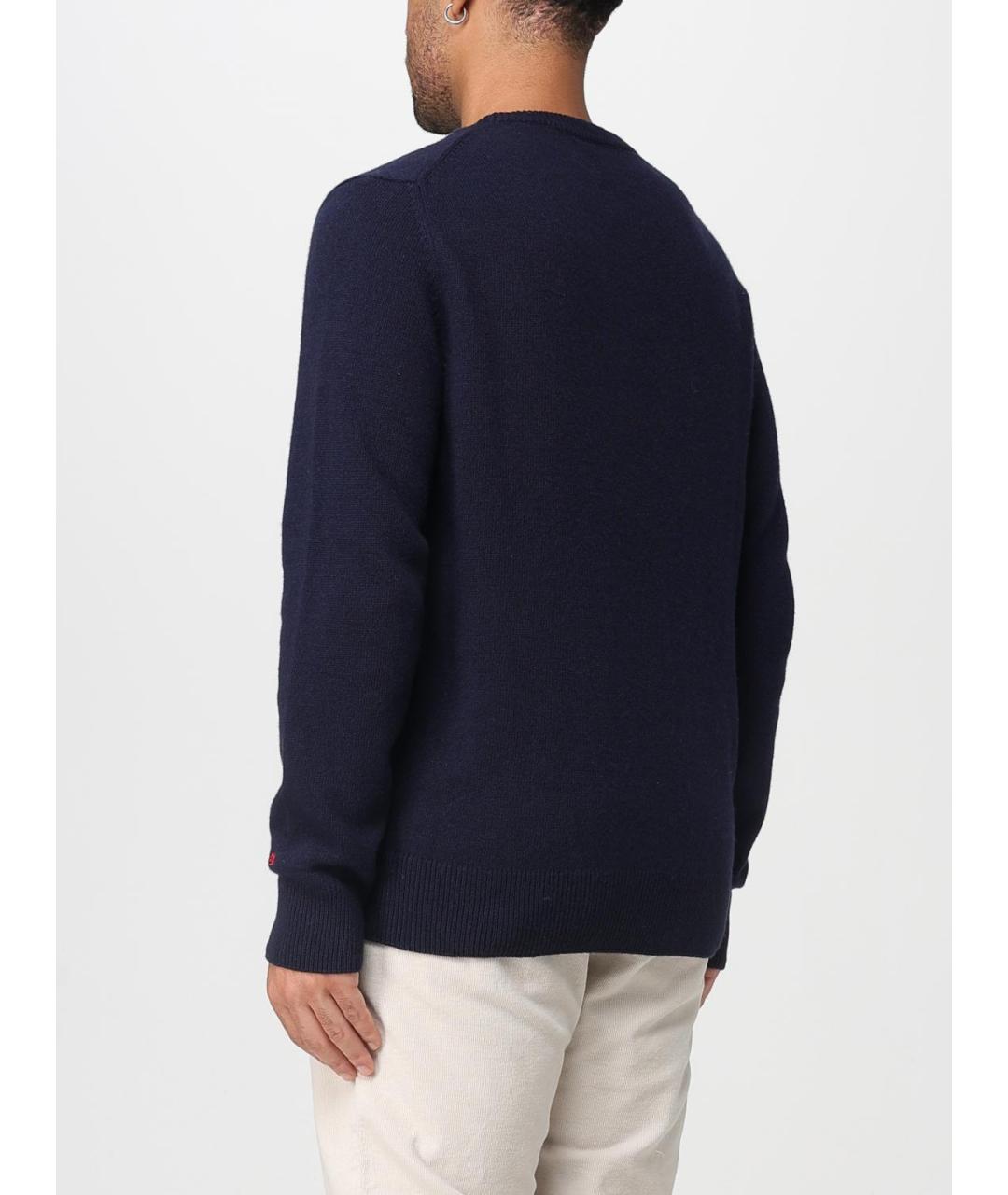 MC2 SAINT BARTH Синий шерстяной джемпер / свитер, фото 2